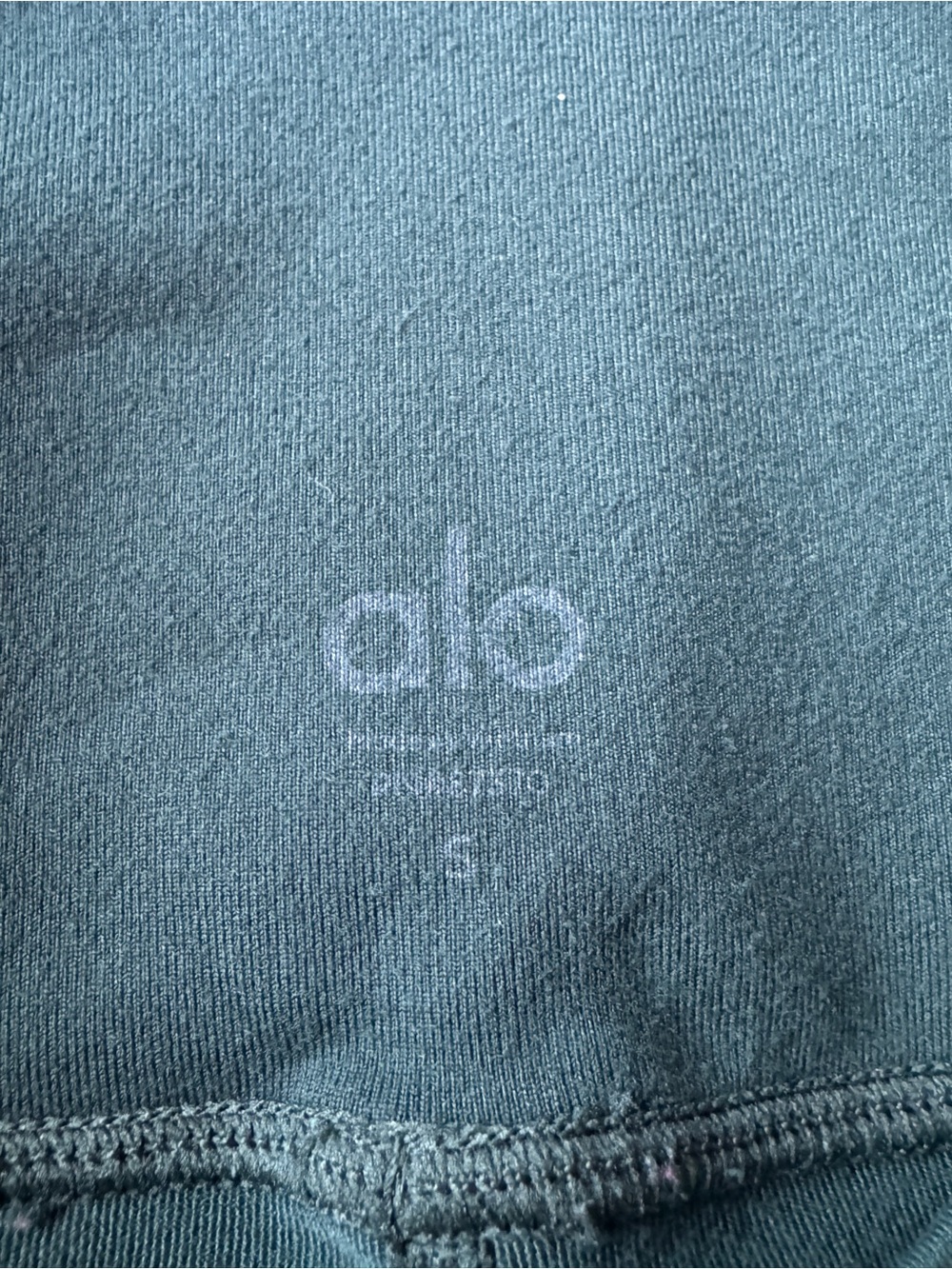 Alo dark green moto leggings size S - Picture 8 of 9